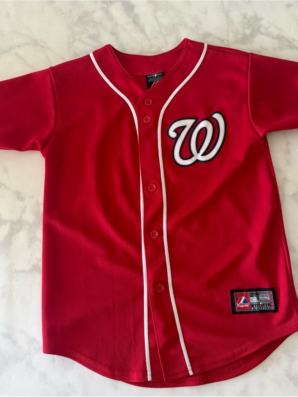 Washington Nationals Stephen Strasburg #37 Jersey | Majestic‎ MLB | Youth M